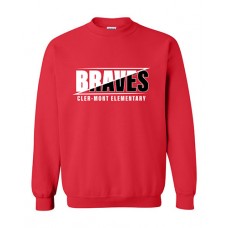 Cler-Mont 2020 Crewneck Sweatshirt (Red)